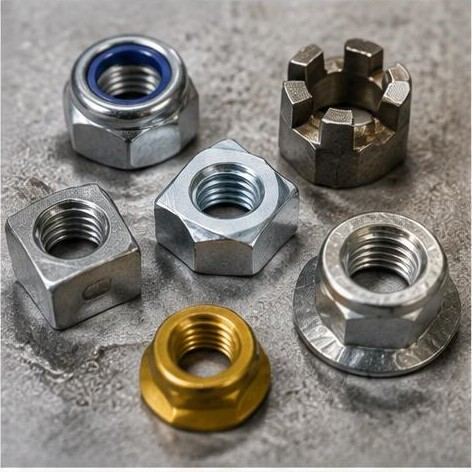Guide to Essential Industrial Nut Types